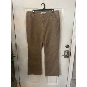 Tommy Hilfiger Women’s Camel Corduroy Pants Size 16